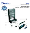 CABLE CIRCULADOR / TRANSFORMADOR CON MASA PARA BOMBA DE 3 VI