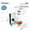 PANEL REFRACTARIO TRASERO RX/RXF