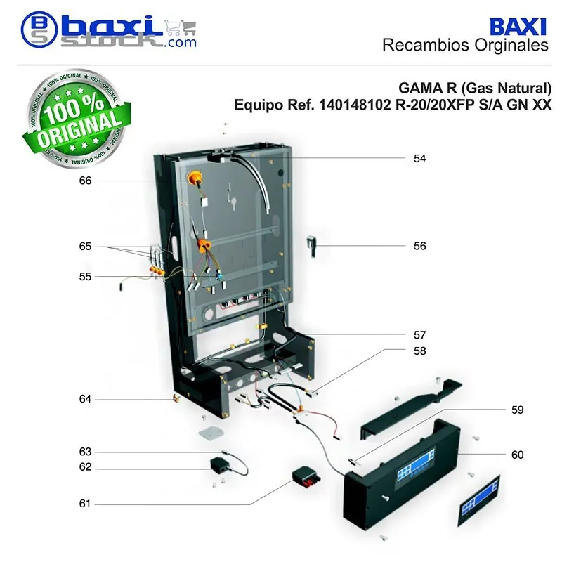 KIT SONDA DE IONIZACION + ELECTRODOS DE ENCENDIDO RXF