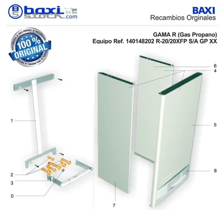 FILTRO DE GAS PLASTICO