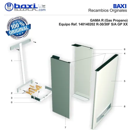 FILTRO DE GAS PLASTICO