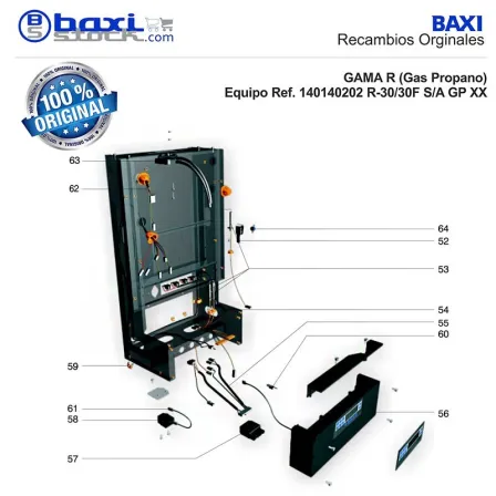 PRESOSTATO PARA CAMPANA DE EXTRACCION R-30/30F (22 MBAR)