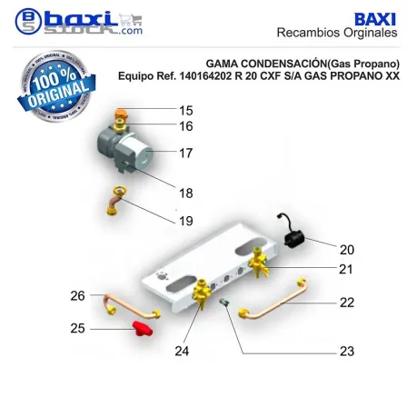 PURGADOR PARA BOMBA DE 2 VIAS