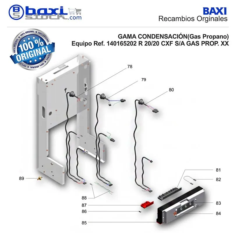 CABLEADO BOMBA-EXTRACTOR-VALVULA R 20/20 CXF