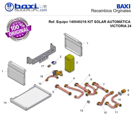 GRIFO KIT SOLAR VICTORIA 24/24