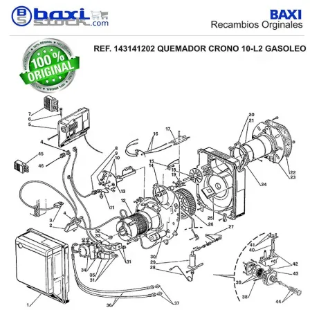JUNTA TORICA PARA LA TAPA DE LA BOMBA CR L-L2/KT (10 UD)