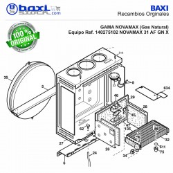 PRESOSTATO HUMOS NOVAMAX 31AF-31/31F