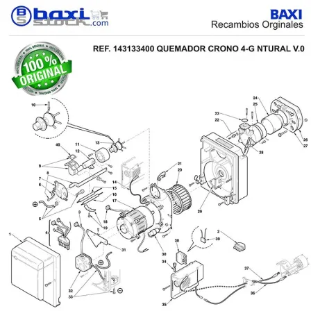 CABLEADO CONEXION CRONO G