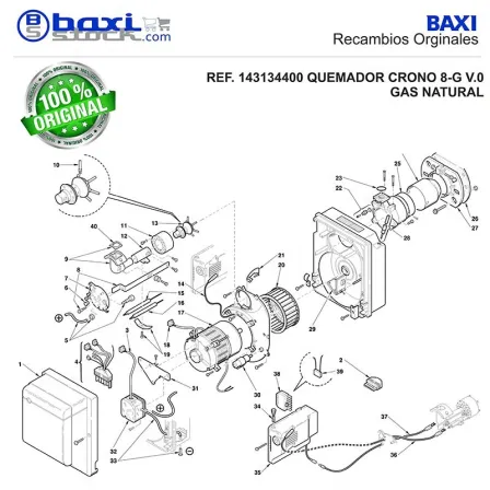 CONDENSADOR CONECTOR 7 POLOS
