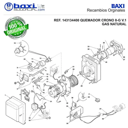 CABLEADO CONEXION CRONO G V.01