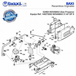 TUBO CONEXIÓN DEPÓSITO DE EXPANSIÓN NOVANOX