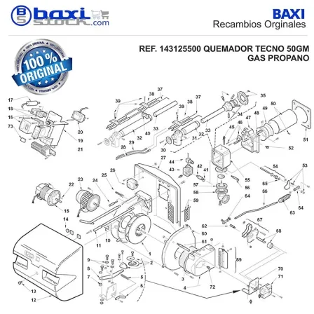 CABLE ALTA TENSION TECNO 28-38-50 L-G-GM / 50LM (10u.)