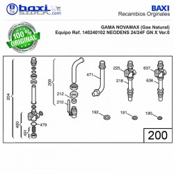 LLAVE CALEFACCIÓN NOVADENS