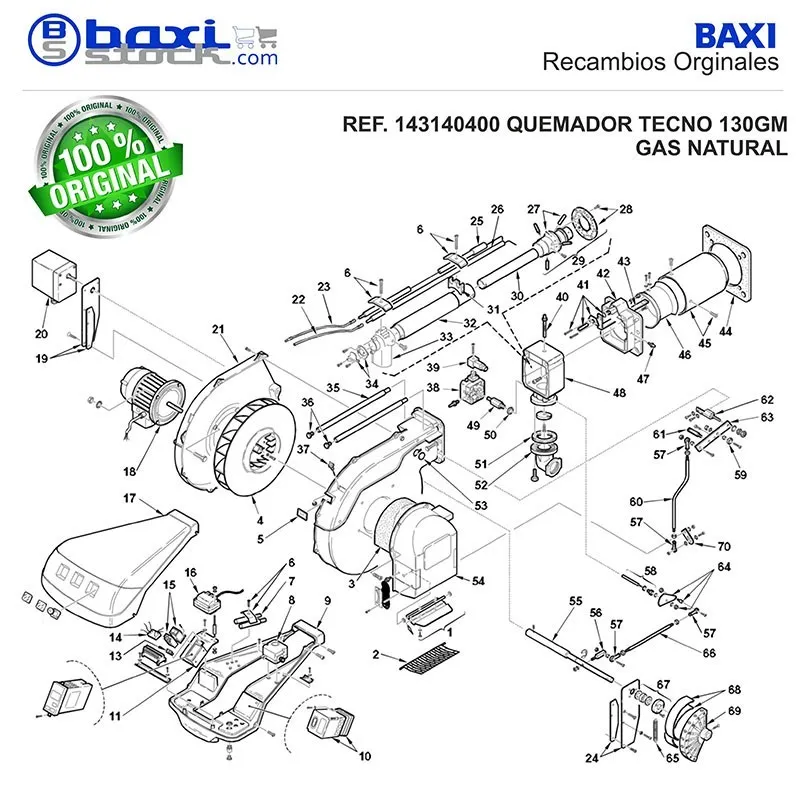 PROLONGACION GUIA TECNO 70-100-130-190 ( 2 UD)