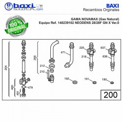 TUBO CONEXIÓN BIOS 24/28F -28/33F