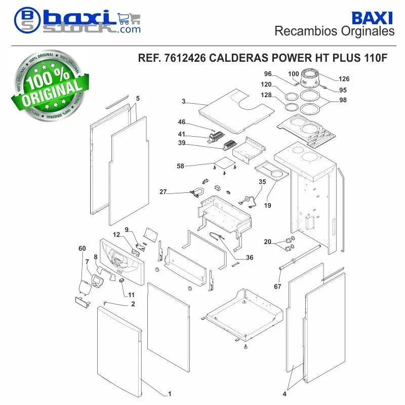 PANEL DE CONTROL POWER HT PLUS