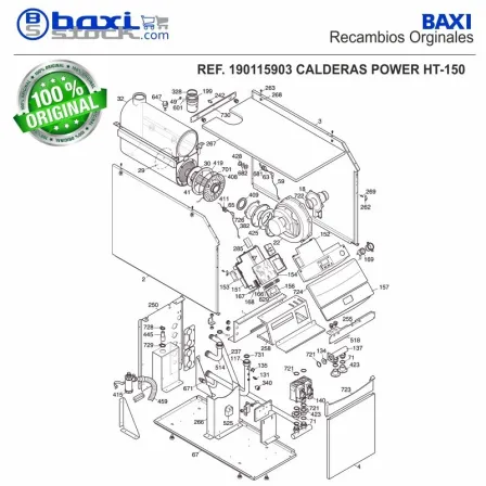 ZOCALO CALDERA POWER HT 150