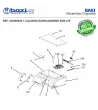 ABRAZADERA AISLAMIENTO CAMARA DE COMBUSTION SGB 400-610 E