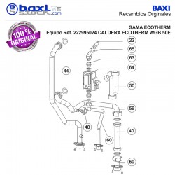 TUBO IDA SUPERIOR WGB 50