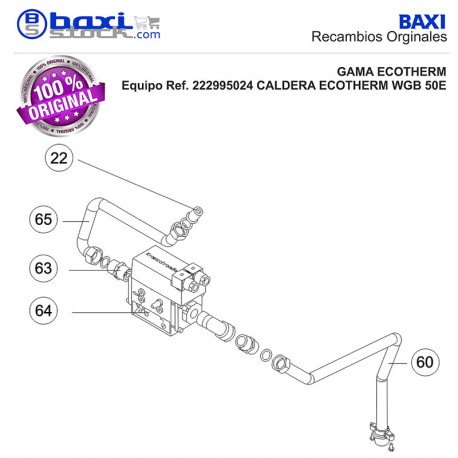 TUBO GAS WGB 50