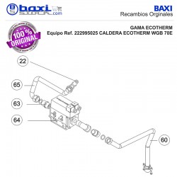 INYECTOR QUEMADOR DE 6,20 MM GP WGB 50/70