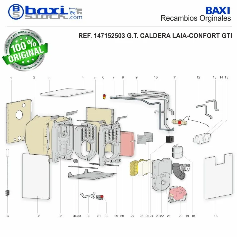 TAPA SUPERIOR LAIA GTI / GTIF CONFORT
