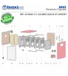 CEPILLO DE LIMPIEZA LAIA CONFORT