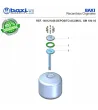 PLACA BOCA SUPERIOR GM-100-I-6-E
