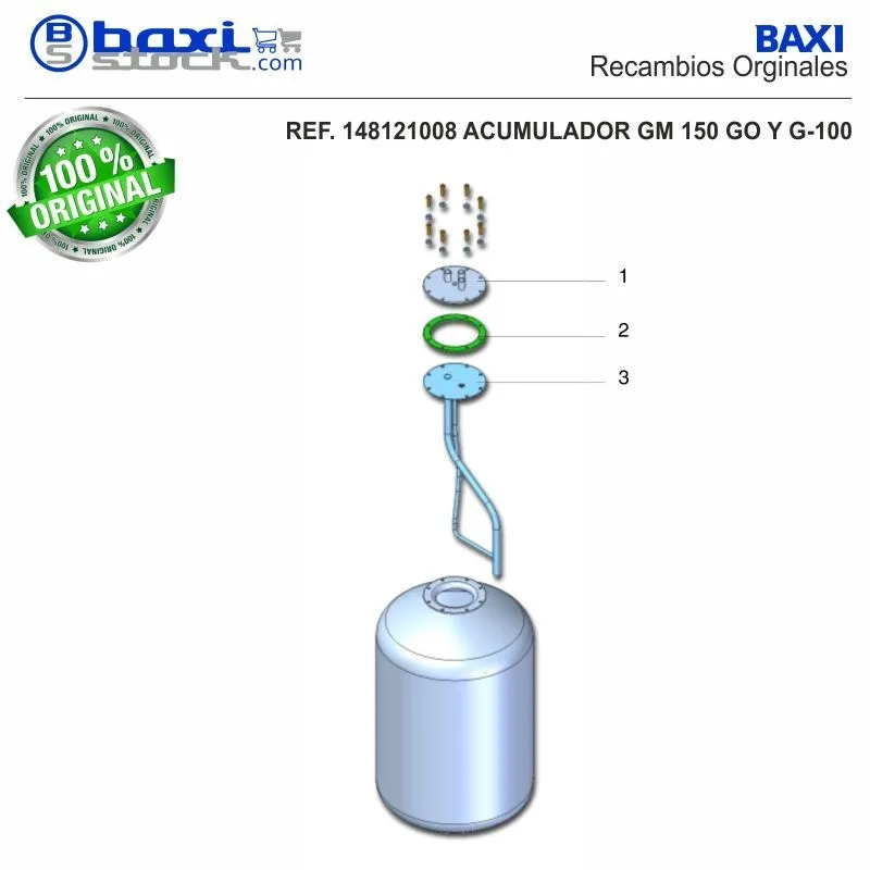 JUNTA DEPOSITOS ACUMULADORES INOX