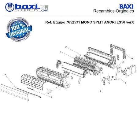 SENSOR TEMPERATURA REFRIGERANTE EXTERIOR 25-35-50 ANORI