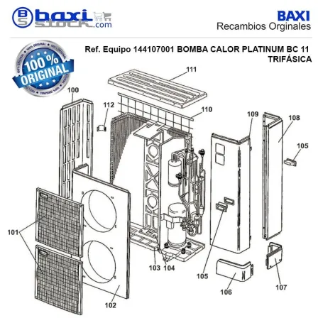 PANEL TRASERO INFERIOR BC 11-16