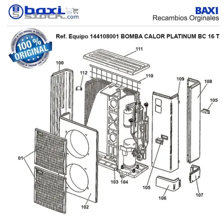 PASACABLES MODULO INTERIOR BC