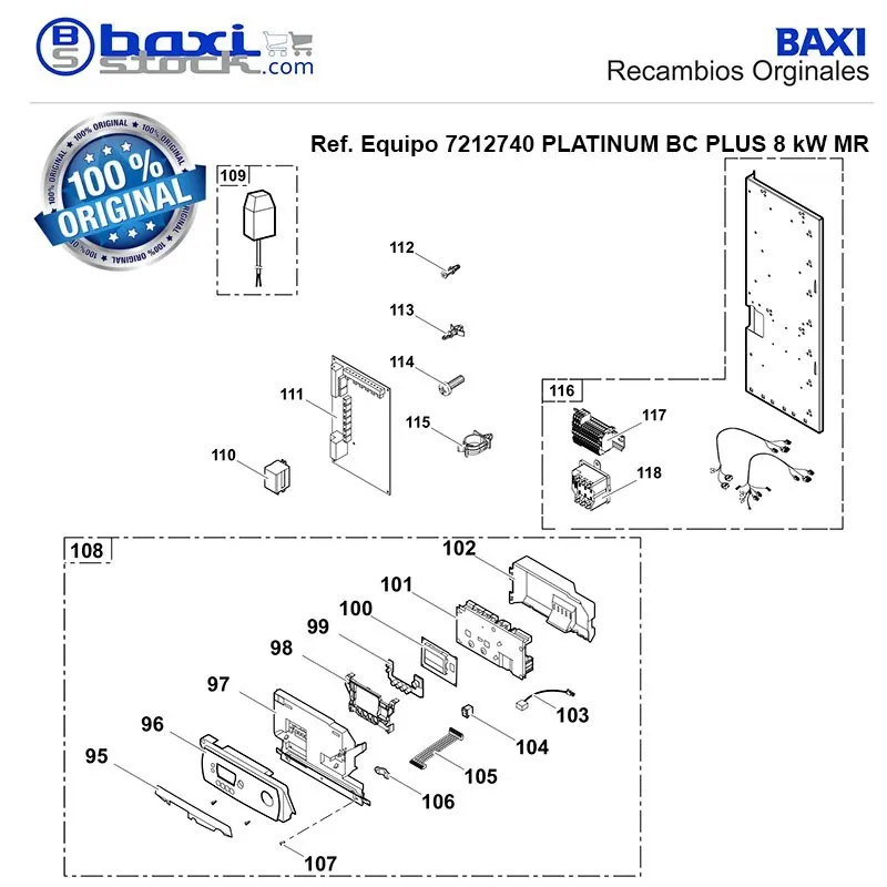 TARJETA ELECTRONICA REGULACION BC 8 iPLUS