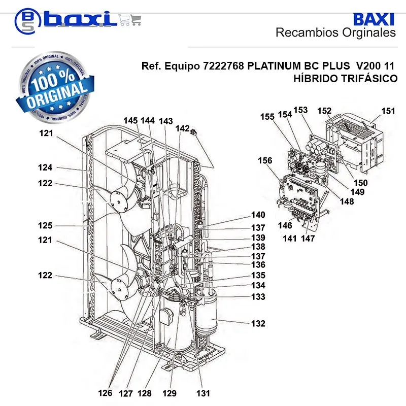SEPARADOR BC V200 (5ud)