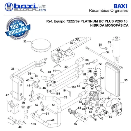 SOPORTE DE VASO DE EXPANSION BC V200