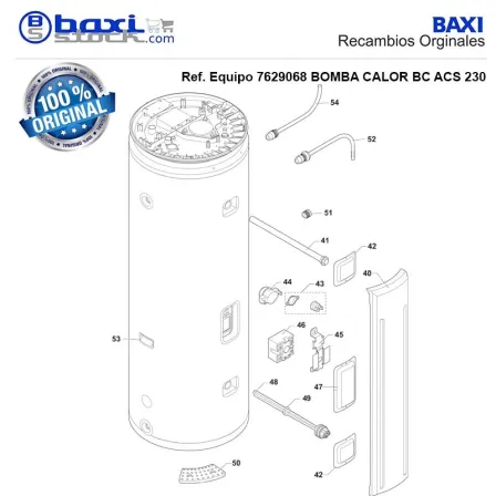 SOPORTE VENTILADOR BC 180/230