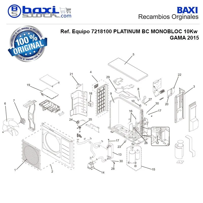 BOBINA VALVULA EXPANSION BC MONOBLOC 16