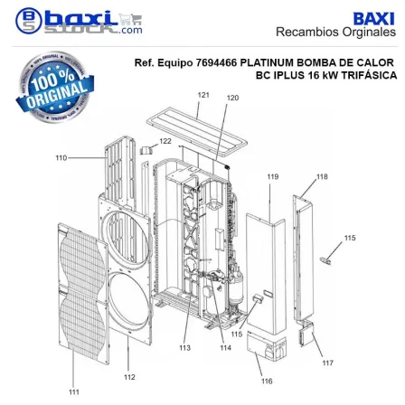 BANDEJA RECOGIDA CONDENSADOS BC iPLUS v.hidraulica