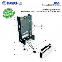 PRESOSTATO PARA CAMPANA DE EXTRACCIÓN DE CHAPA (12-15 MBAR)