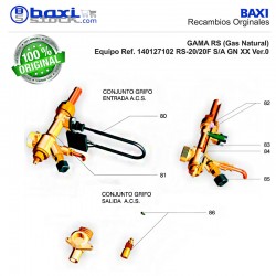 KIT LIMITADOR CAUDAL + JUNTA