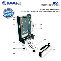 KIT SONDA DE IONIZACIÓN + ELECTRODOS DE ENCENDIDO PARA RF/RS