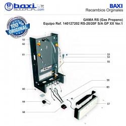 KIT SONDA DE IONIZACIÓN + ELECTRODOS DE ENCENDIDO PARA RF/RS