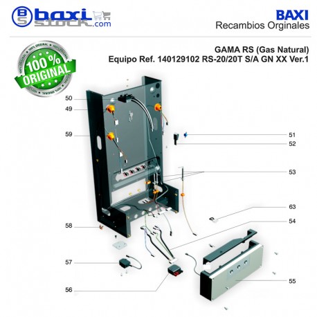 PUENTE PARA CUADRO DE CONTROL RS (10KOHM/3BAR)