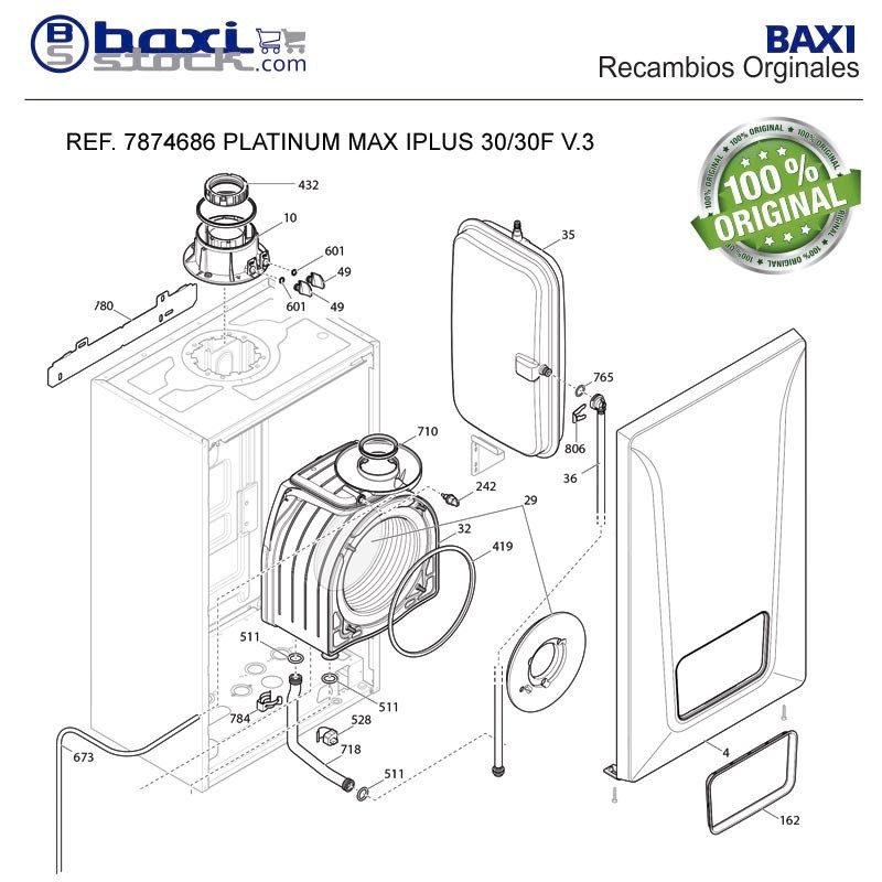 JUNTA CUADRO PLATINUM MAX iPLUS