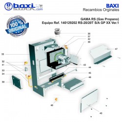 CONJUNTO CAMPANA DE EXTRACCIÓN DE CHAPA