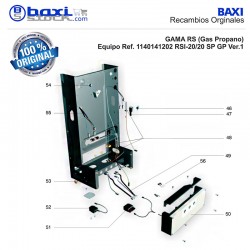 KIT SONDA DE IONIZACIÓN + ELECTRODOS DE ENCENDIDO PARA RF/RS