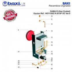 KIT INTERCAMBIADOR MONOTÉRMICO + JUNTAS PLANAS