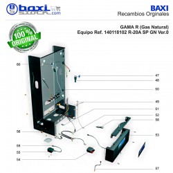 CABLE CIRCULADOR / TRANSFORMADOR CON MASA PARA BOMBA DE 3 VÍ