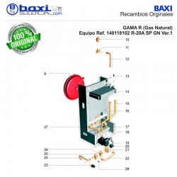 CONJUNTO VASO DE EXPANSIÓN (8 L)