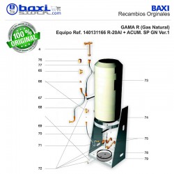 TUBO FLEXIBLE SALIDA ACUMULADOR